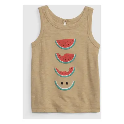 GAP Kids Cotton Tank Top Watermelon - Girls