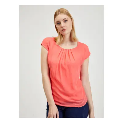 Coral women's T-shirt ORSAY - Women