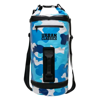 bluewhitecamo adventure dry backpack