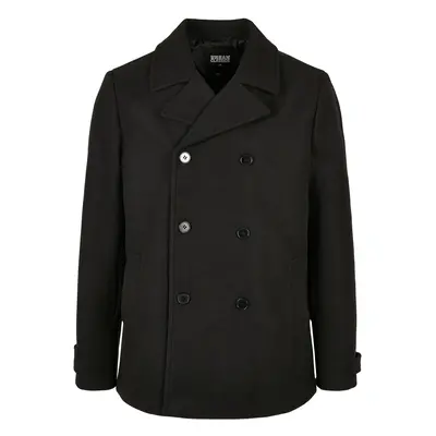 Classic Black Pea Coat