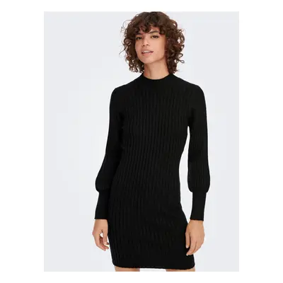 Black Ladies Sweater Dress JDY Magda - Women