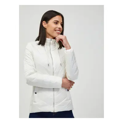 Cream Quilted Jacket ORSAY - Women