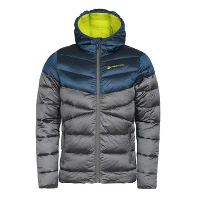 Men's warm jacket hi-therm ALPINE PRO ROG mykonos blue