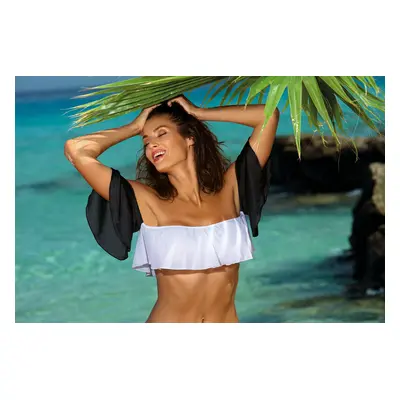 Swim Top Grace Bianco-Nero M-488 (6) white and black