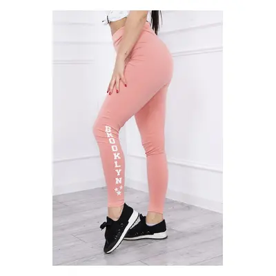 Brooklyn apricot leggings