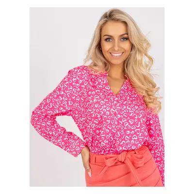 Blouse-DHJ-BZ-6825.56-pink