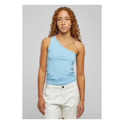 Women's asymmetrical top balticblue