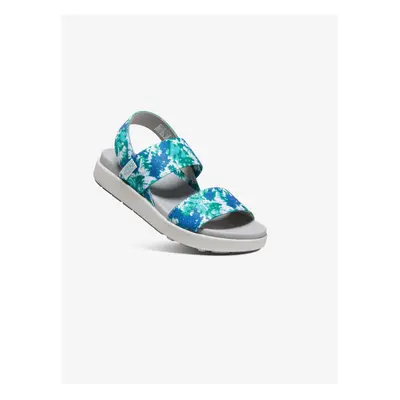 Blue Women's Patterned Sandals Keen Elle - Women