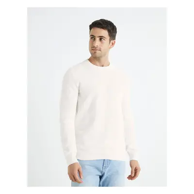 Celio Sweater Bepic with round neckline - Men