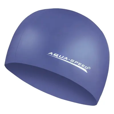 AQUA SPEED Unisex's Swimming Cap Mega Navy Blue Pattern