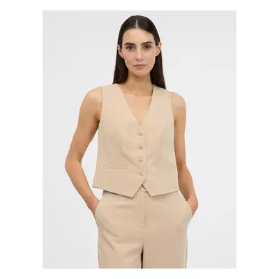 Orsay Light brown women's vest for blazer - Women's