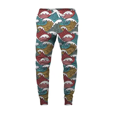 Aloha From Deer Unisex's Tribal Waves Sweatpants SWPN-PC AFD556