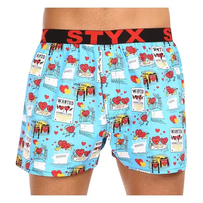 Men's briefs Styx art sports rubber Valentine's Day pairs