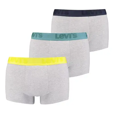 3PACK men's boxers Levis gray