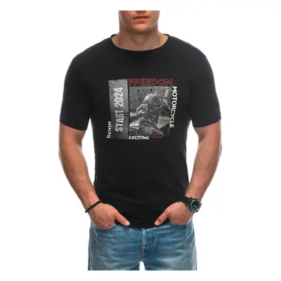 Edoti Men's printed t-shirt