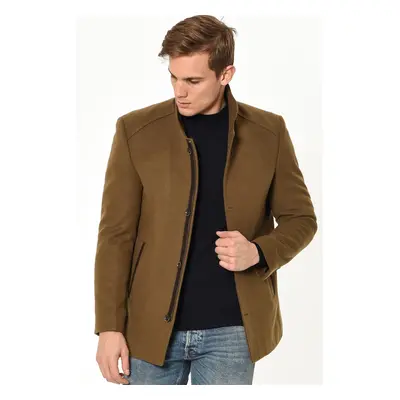 PLT8327 DEWBERRY MEN'S COAT-CAMEL