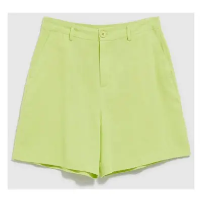 WOMEN'S SHORTS L-SH-4020 L.Green