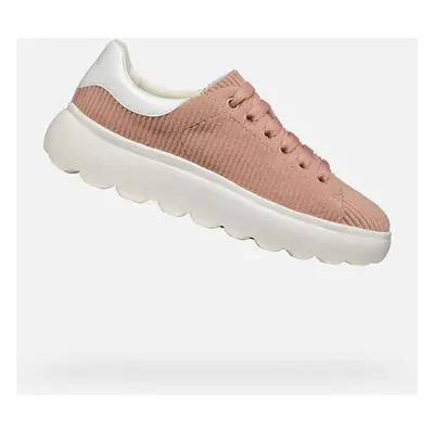 Pink women's sneakers Geox Spherica Ec4.1 - Women's