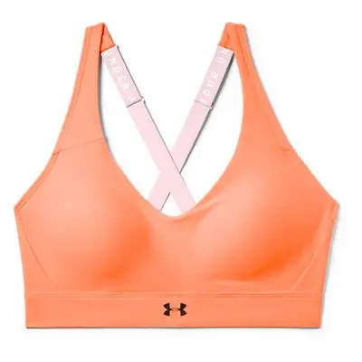 Women's bra Under Armour Vanish Mid orange