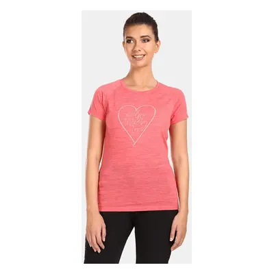 Women's merino wool T-shirt Kilpi ZARJA-W Pink