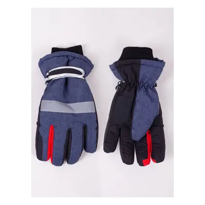 Yoclub Kids's Children'S Winter Ski Gloves REN-0298C-A150 Navy Blue