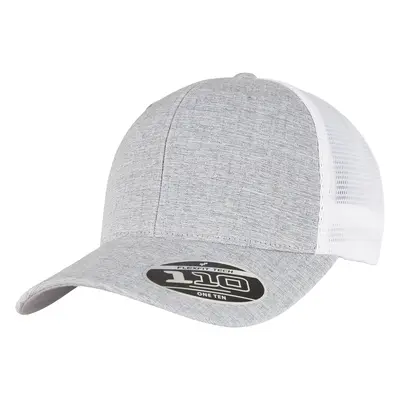 110 Mesh 2-Tone Cap melange Silver/White