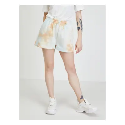 Blue-Cream Women Tracksuit Batik Shorts Roxy Kindred Souls - Women