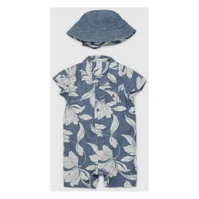 GAP Baby Jumpsuit with Hat - Boys