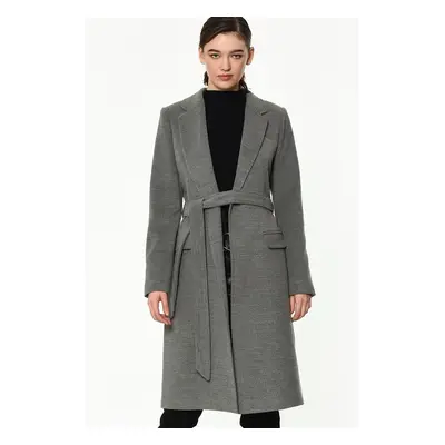 Z6613 DEWBERRY WOMEN'S COAT-GREY