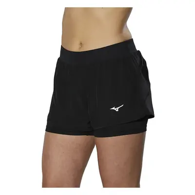 Women's shorts Mizuno ER 2in1 Short Black