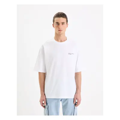 Celio Cotton T-shirt Gesympa - Men's