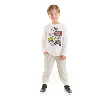 Denokids Construction Tools Boys T-shirt Trousers Set