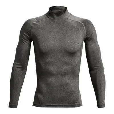 Men's T-shirt Under Armour HeatGear Armour Comp Mock LS Gray