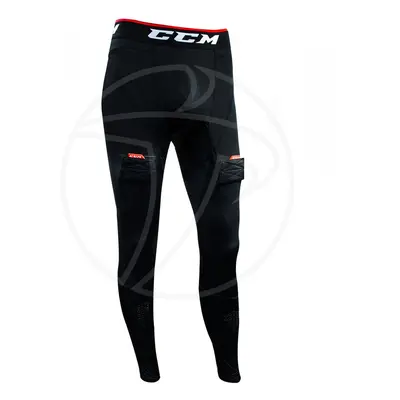 Compression pants with jockstrap CCM Junior