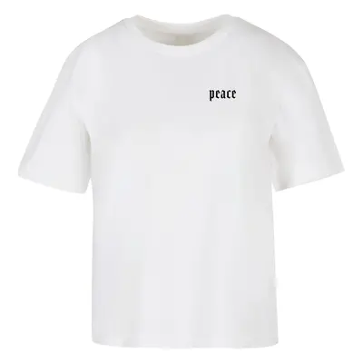 Women's T-shirt Peace Hand white