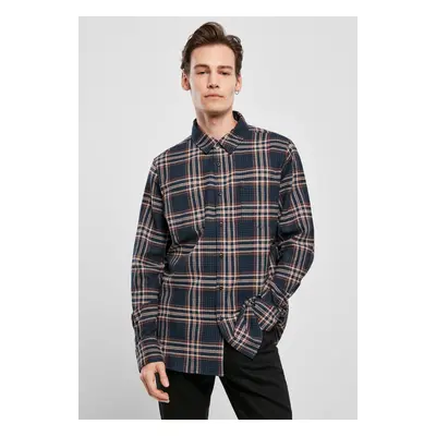 Campus Plaid Shirt Dark Blue/Rust