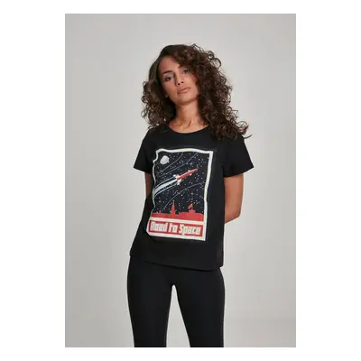 Women's T-shirt Road To Space Box black