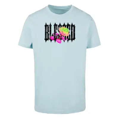 Men's T-shirt Blessed Rose blue