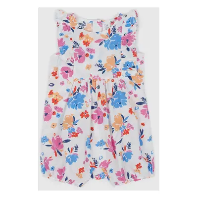 GAP Baby cotton overall floral - Girls