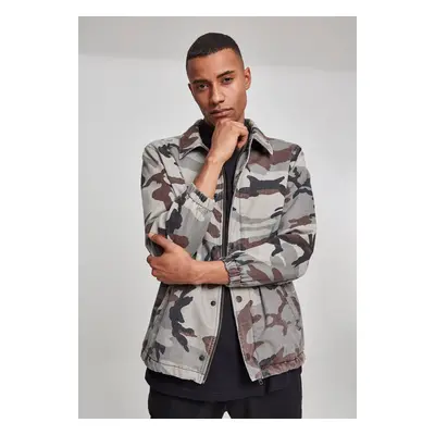 Camouflage cotton jacket gray camouflage