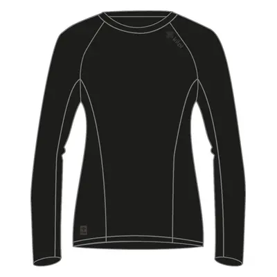 Women's functional long-sleeved T-shirt Kilpi SPOLETO-W Black