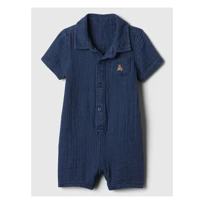 GAP Baby Muslin Jumpsuit - Boys