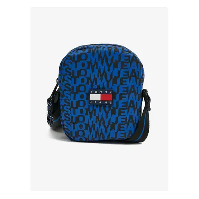 Blue Men's Patterned Shoulder Bag Tommy Jeans Logoman - Mens