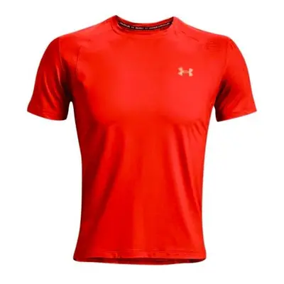 Men's T-Shirt Under Armour Iso-Chill Run SS Dark Orange