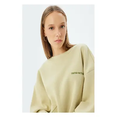 Koton Khaki Youth Sweatshirt