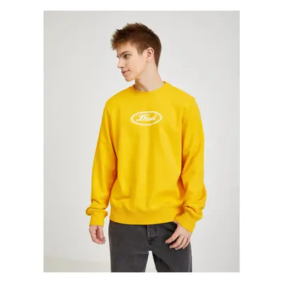 Yellow Men's Sweatshirt Diesel - Men