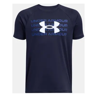 Under Armour Boys' T-shirt UA B TECH WM LOGO SS - Boys