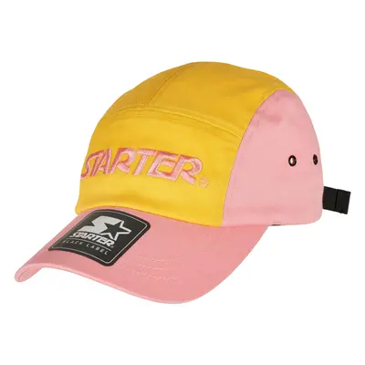 Fresh jockey's cap c.yellow/hibiskuspink