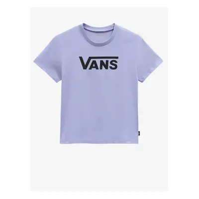 Light purple girly t-shirt VANS Flying Crew Girls - Girls