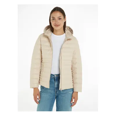 Creamy Women's Winter Quilted Jacket Tommy Hilfiger Feminine - Women